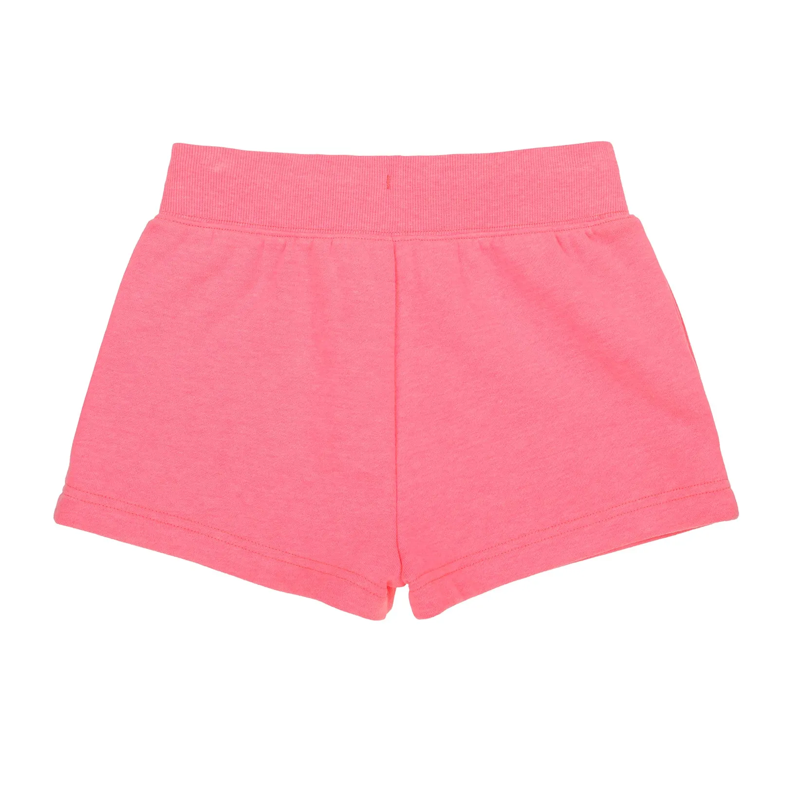 Girls Watermelon Pink Fleece Shorts