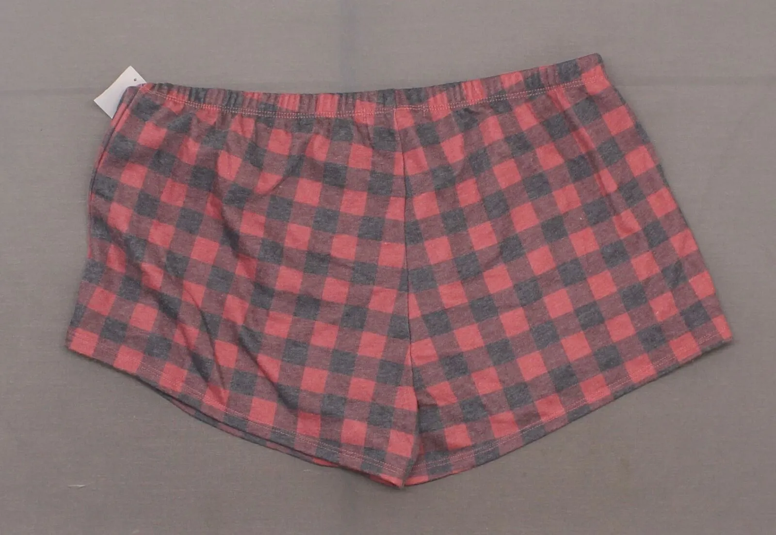 Grayson/Threads Women's Plaid Fleece Pajama Sleep Shorts
