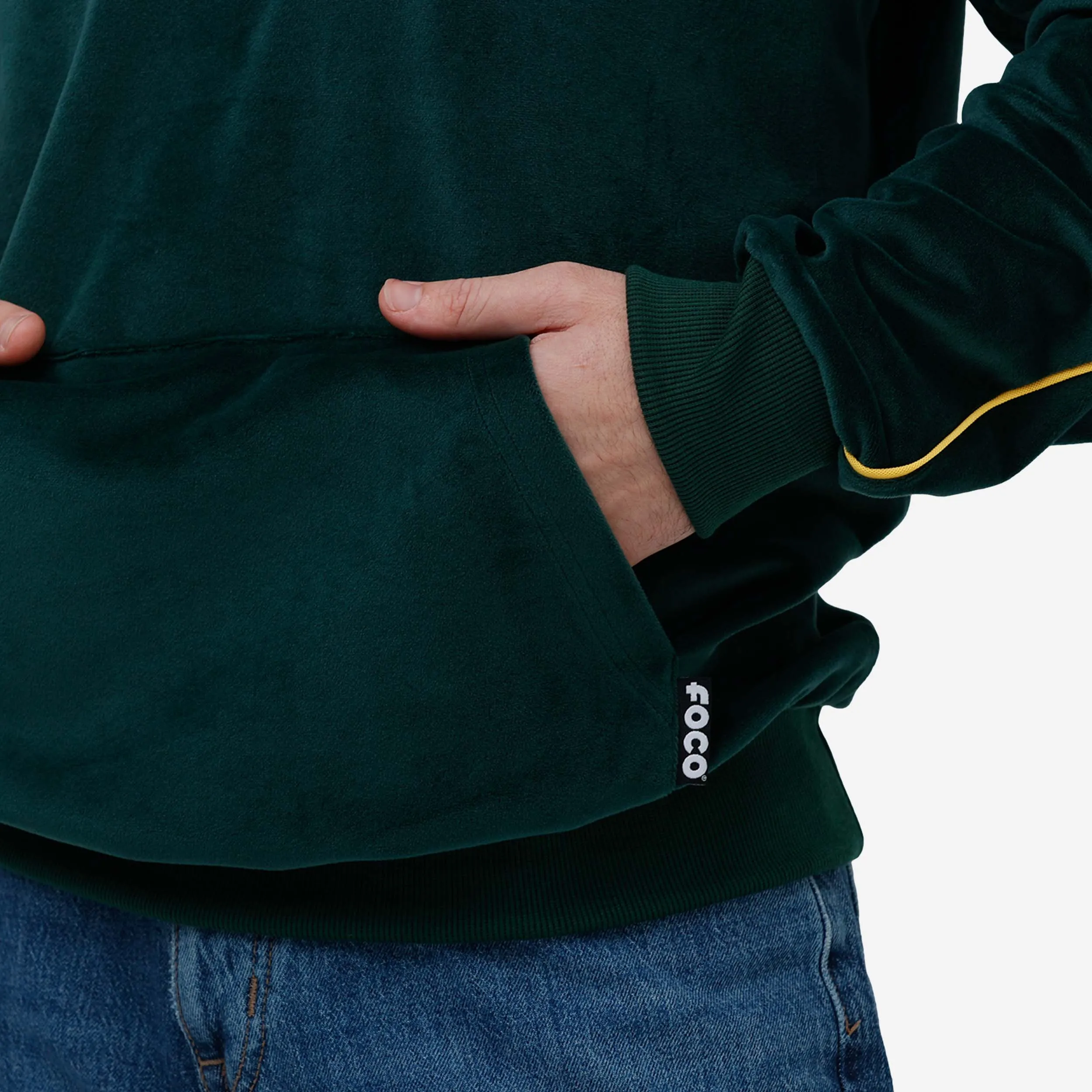 Green Bay Packers Velour Hooded Sweatshirt