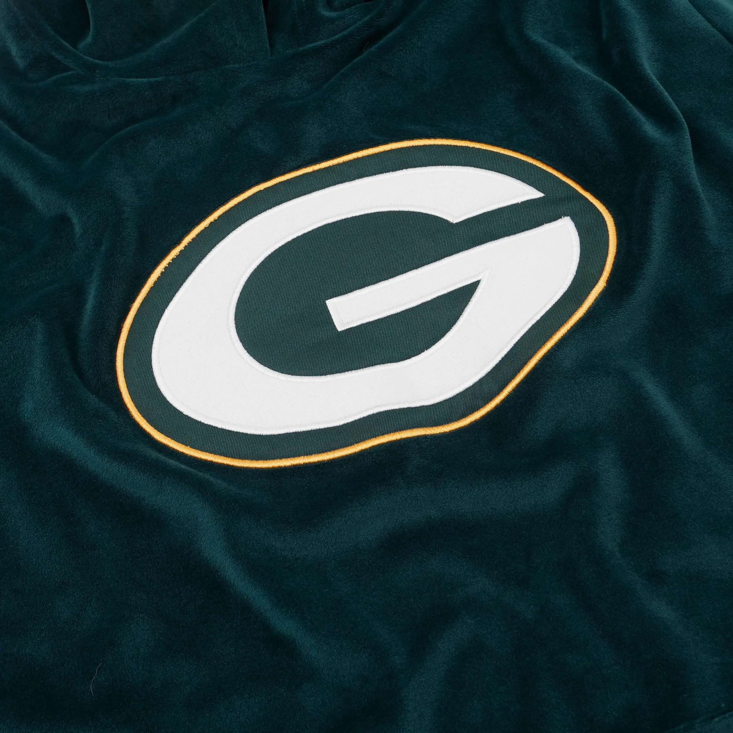Green Bay Packers Velour Hooded Sweatshirt