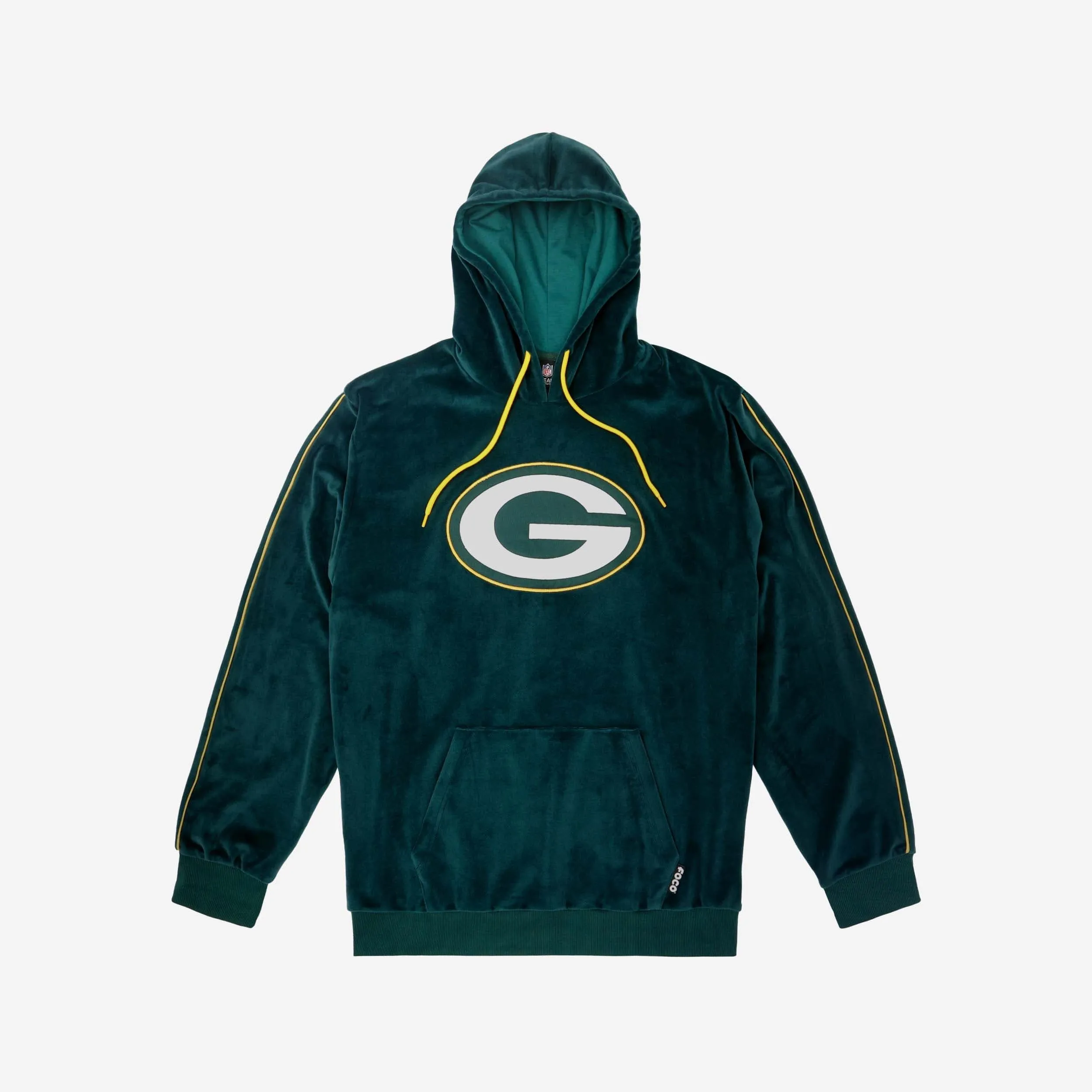 Green Bay Packers Velour Hooded Sweatshirt