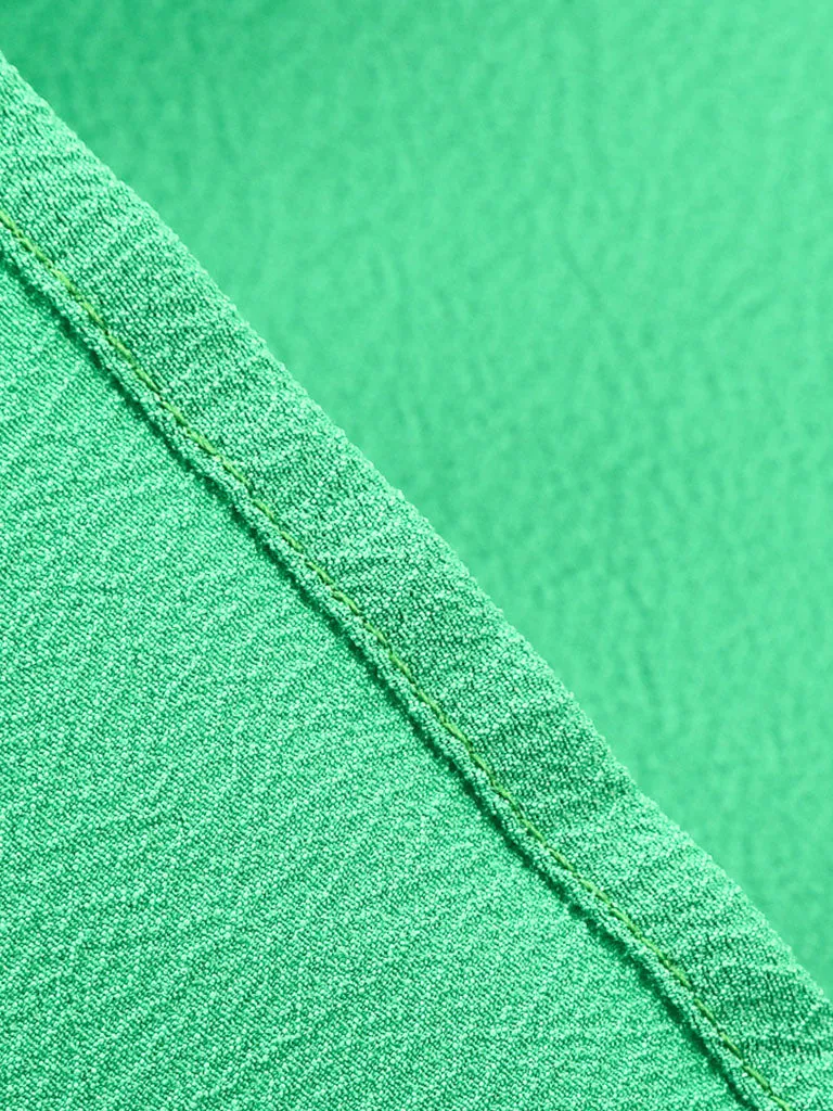 Green Strap Sleeveless 1950S Vinatge Dress