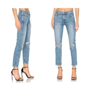 GRLFRND | NWT Naomi High-Rise Stretch Ankle Jeans in I Will Survive Size 24