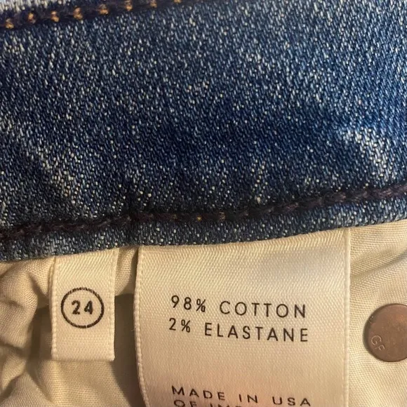 GRLFRND | NWT Naomi High-Rise Stretch Ankle Jeans in I Will Survive Size 24
