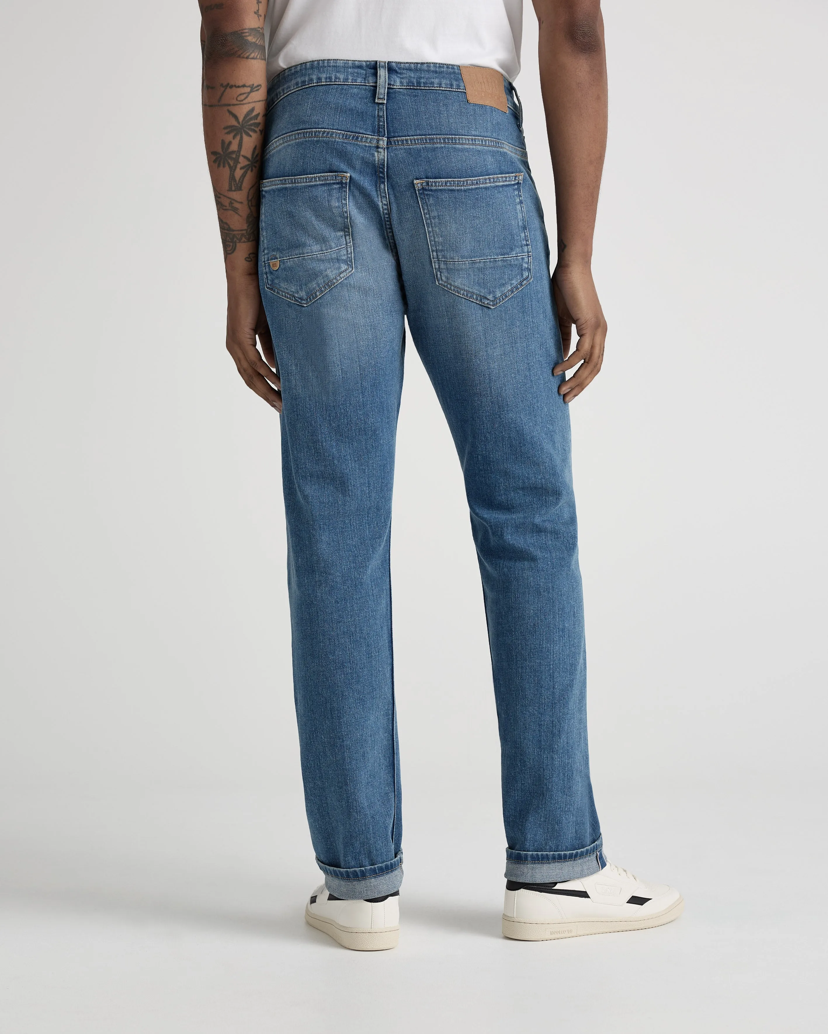 Hank Mid Tapered Jeans Medium Heritage