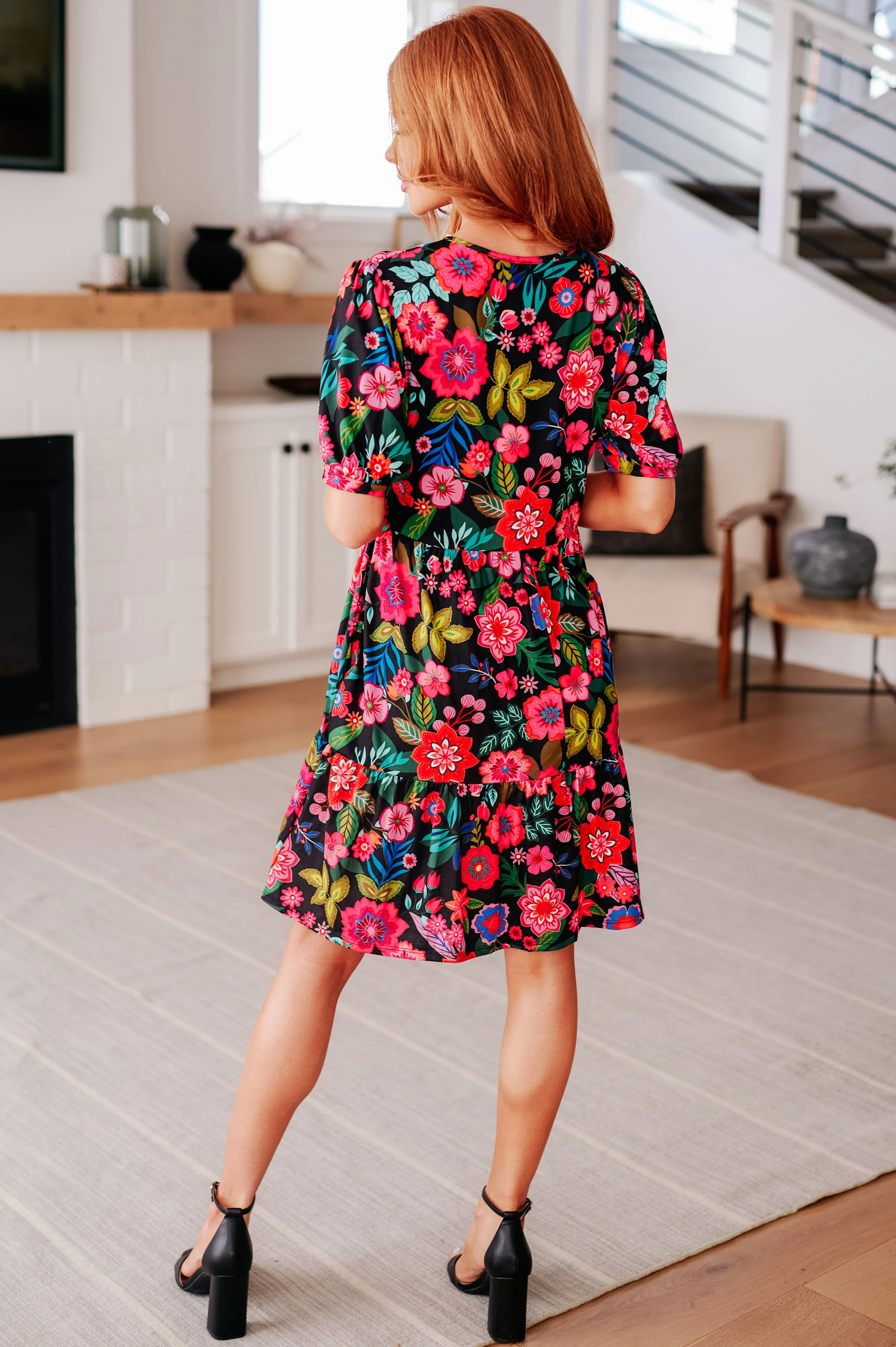Hazel Blues® |  Be Someone Floral Dress