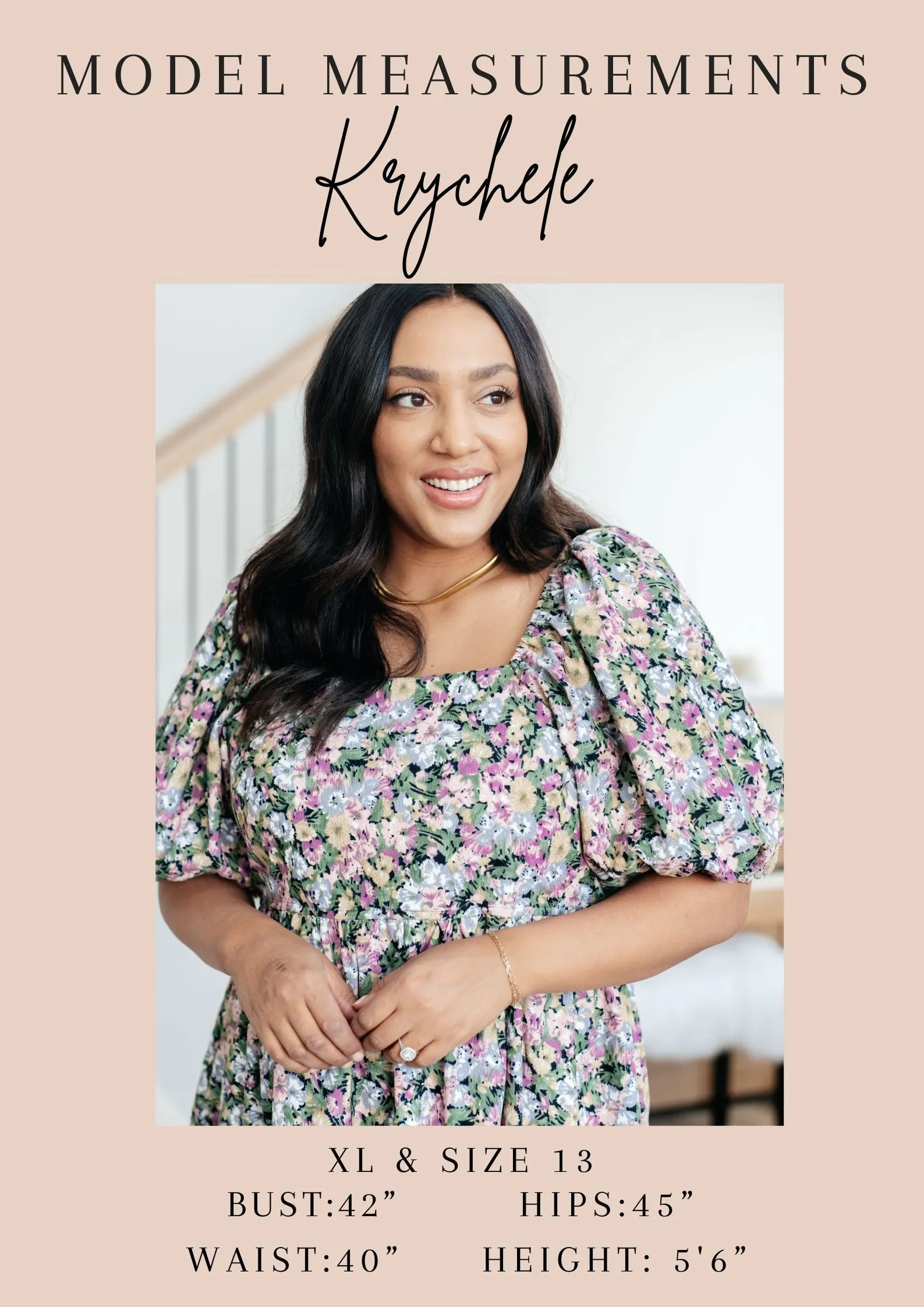 Hazel Blues® |  Be Someone Floral Dress