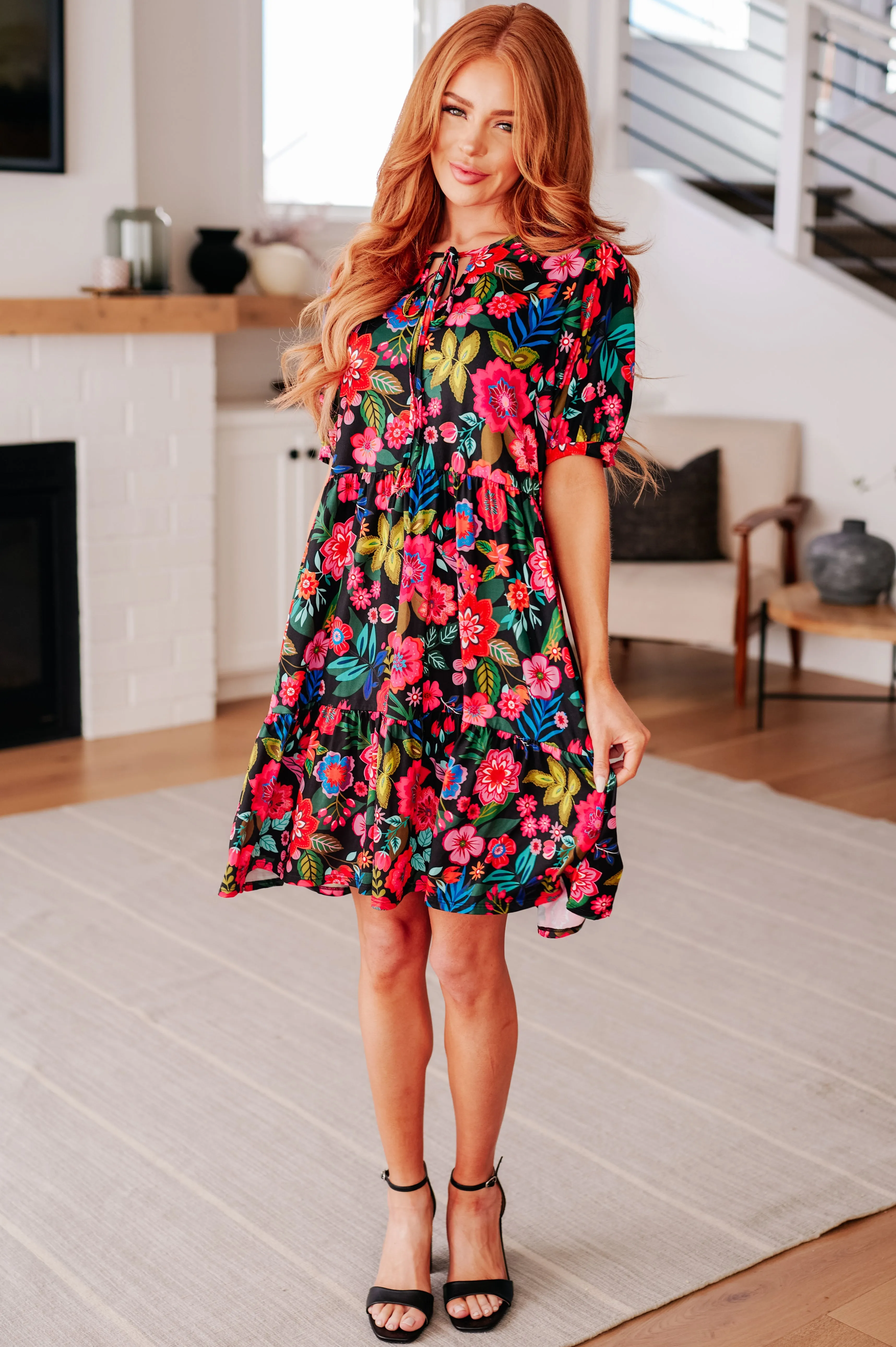 Hazel Blues® |  Be Someone Floral Dress