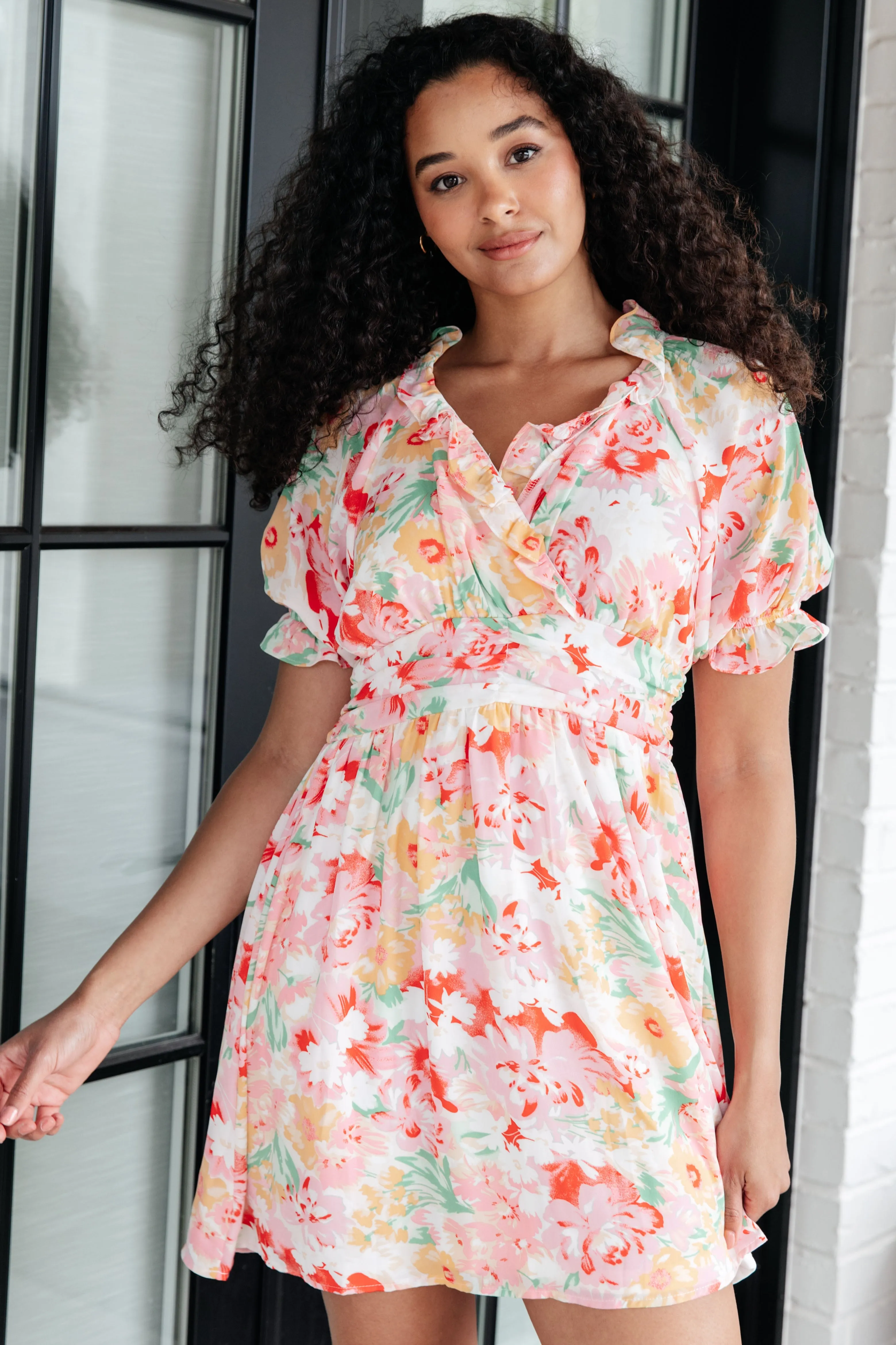 Hazel Blues® |  Fancy Free Floral Dress