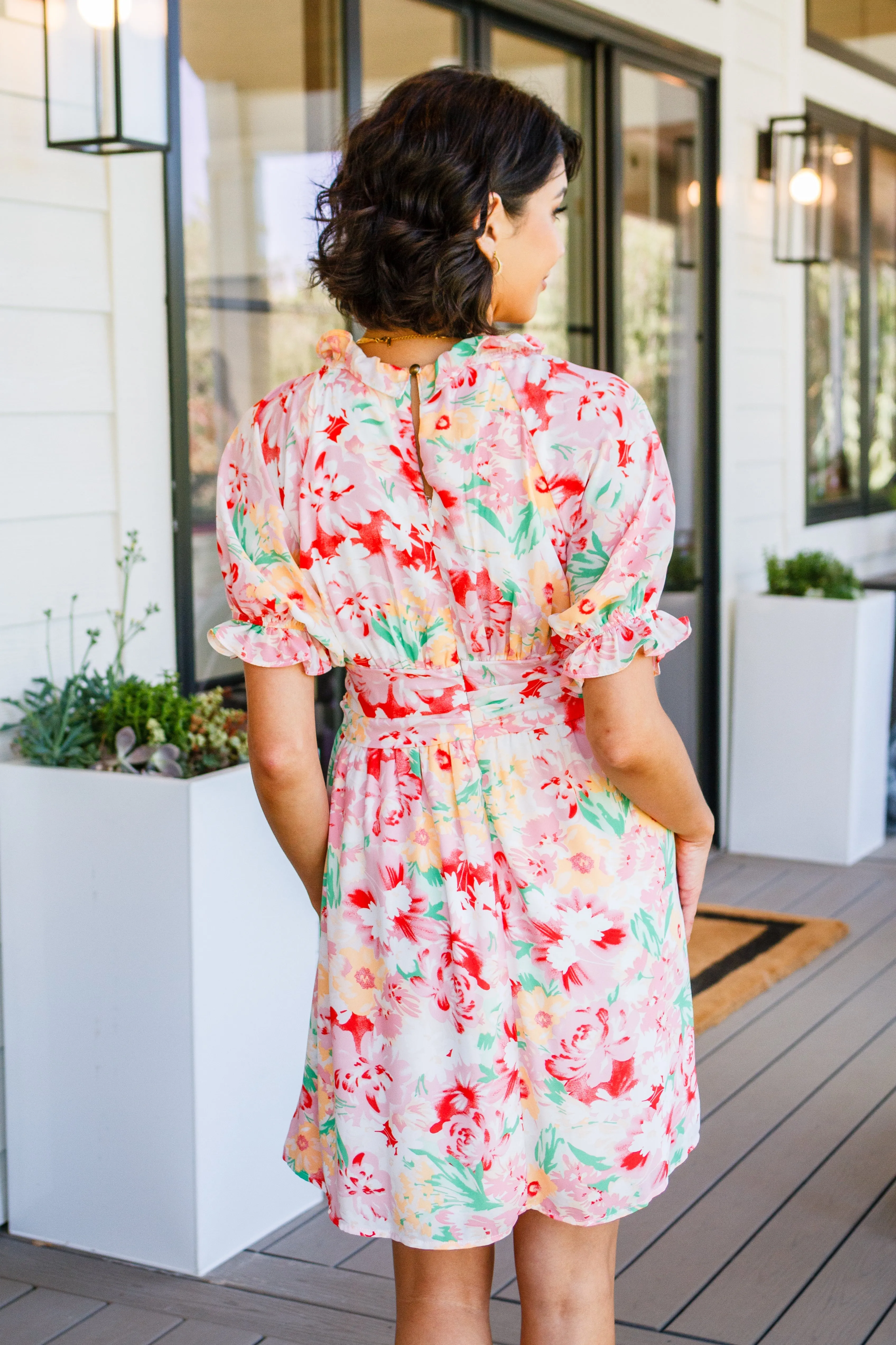 Hazel Blues® |  Fancy Free Floral Dress