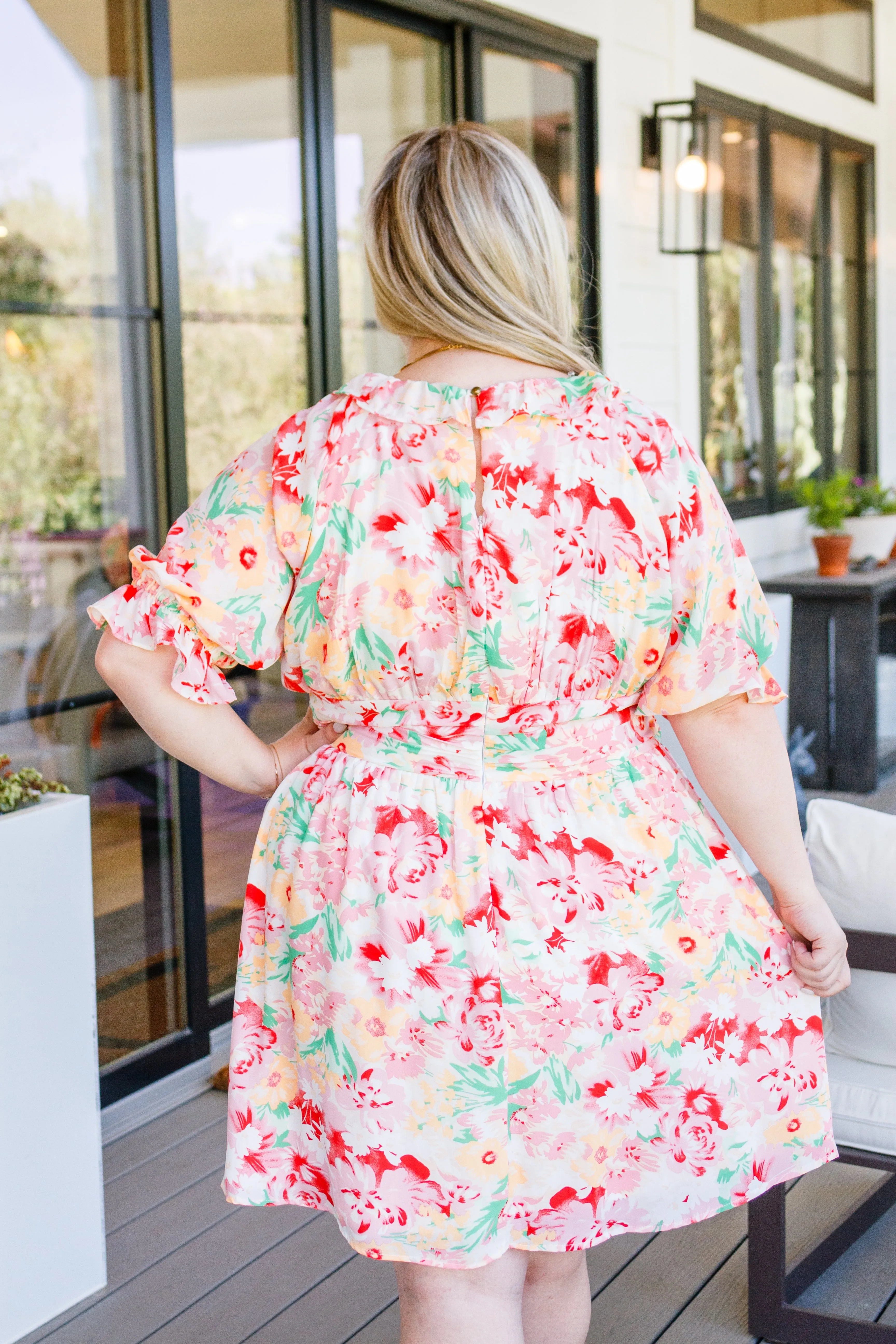 Hazel Blues® |  Fancy Free Floral Dress