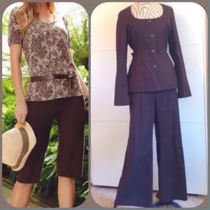 🌟HP🌟3 Pieces! Linen-Look, Jacket, Pants, Shorts