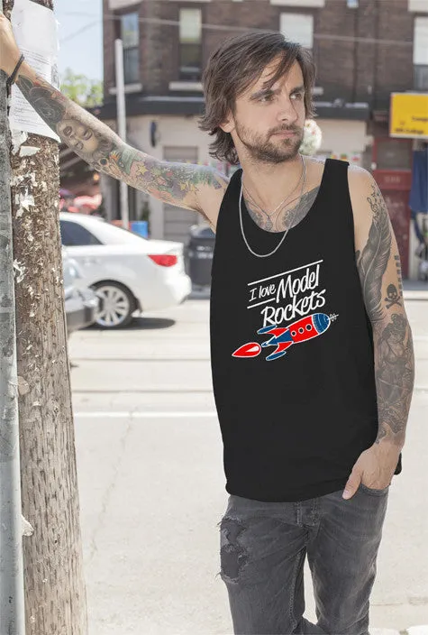 I Love Model Rockets (Men)