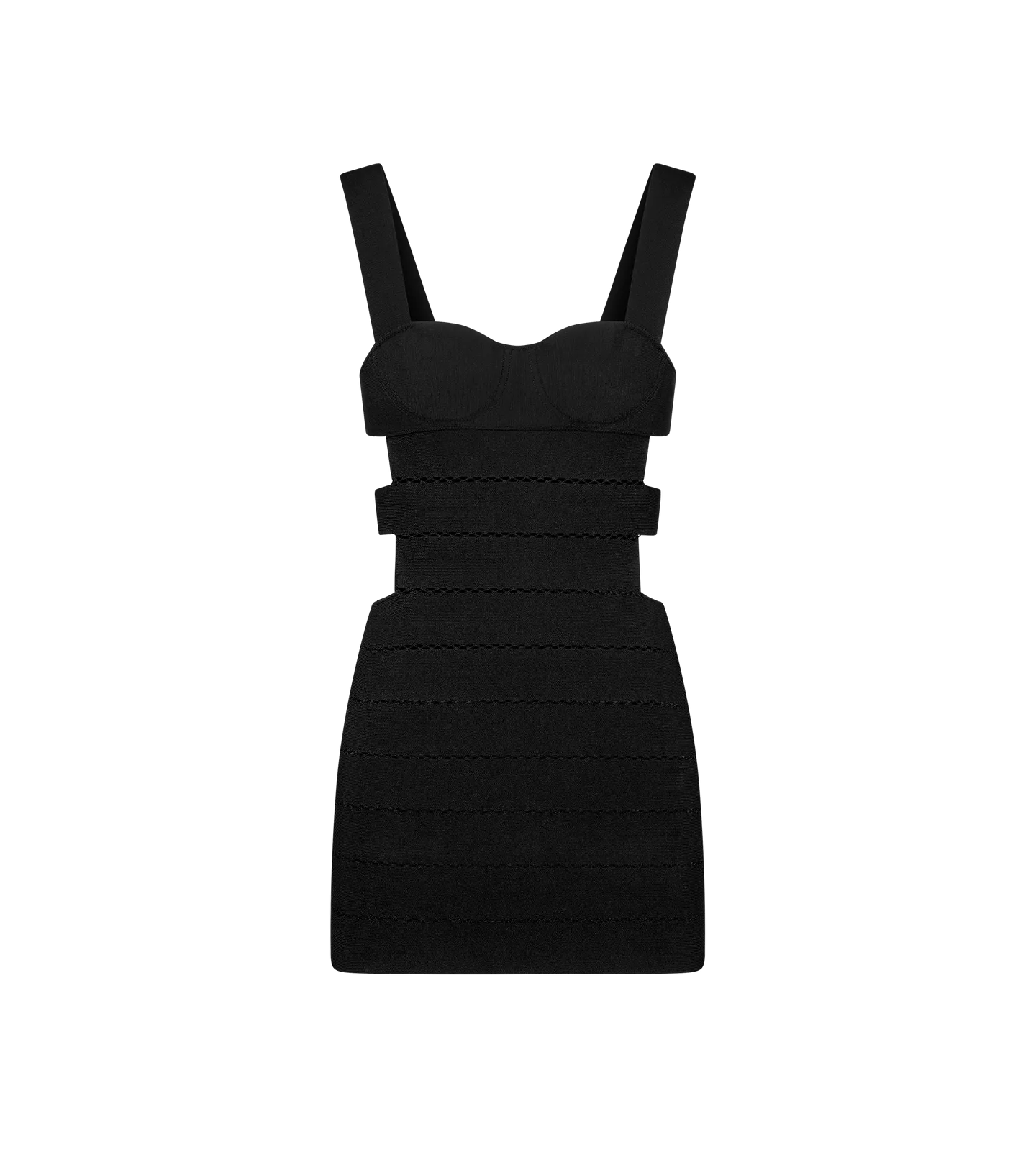 Intarsia Knit Mini Dress