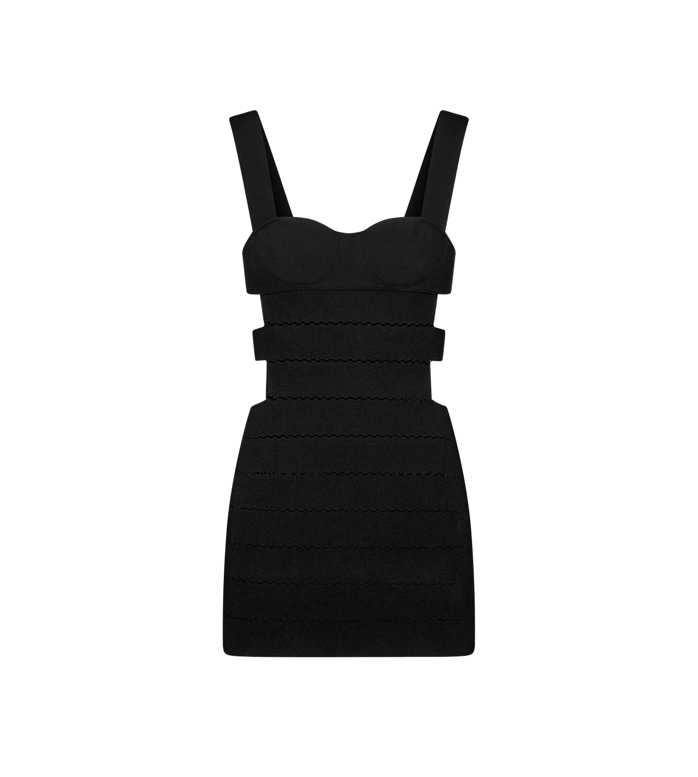Intarsia Knit Mini Dress