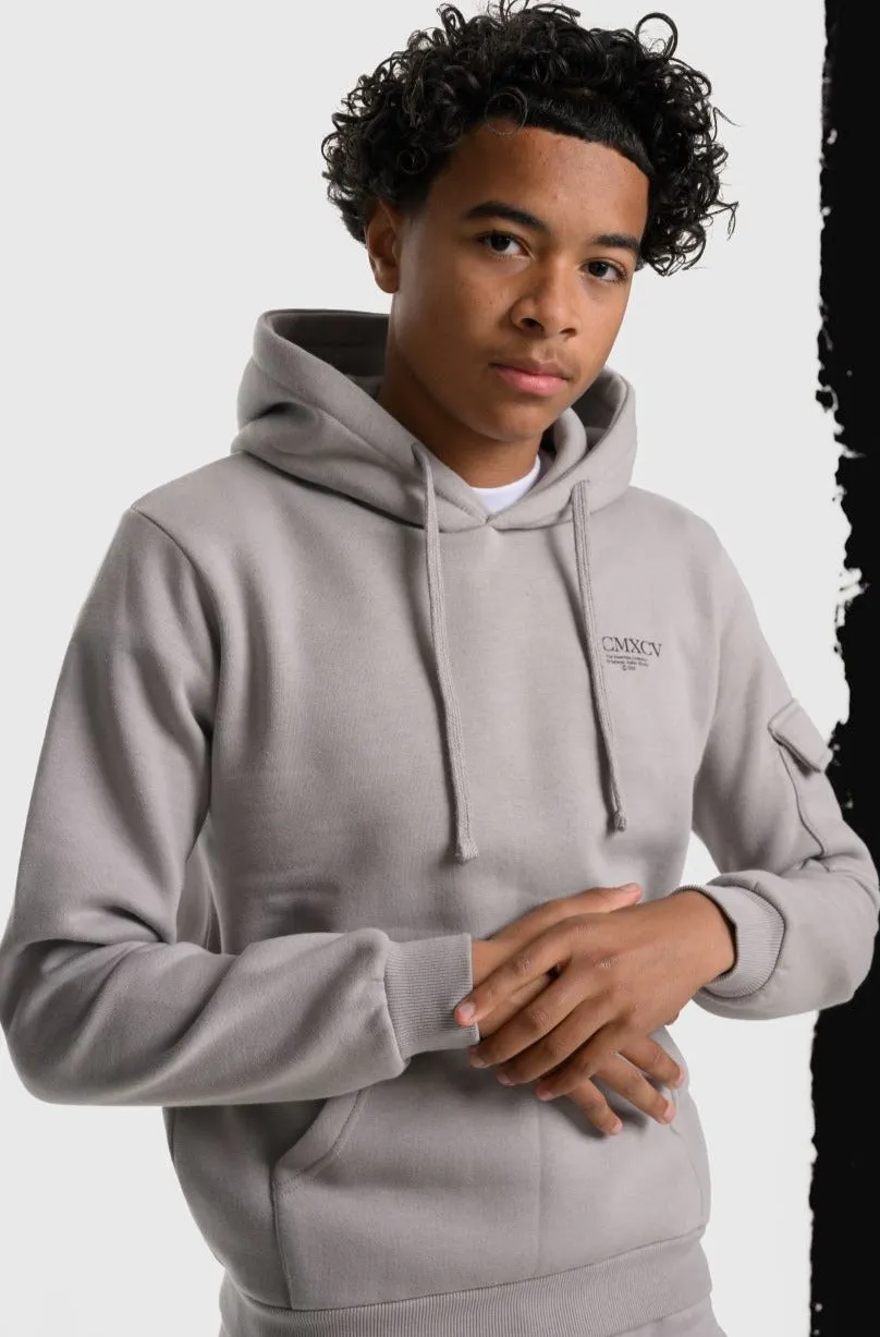 INTEGER BOYS HOODIE - ASH