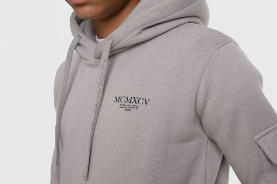 INTEGER BOYS HOODIE - ASH