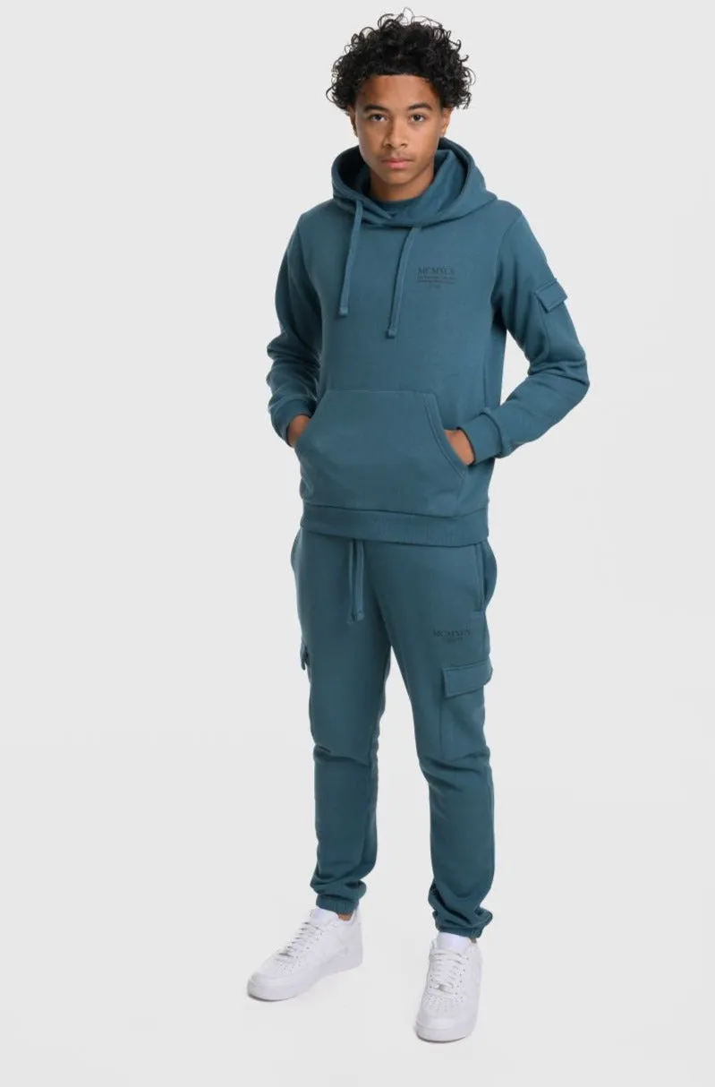 INTEGER BOYS HOODIE - TEAL