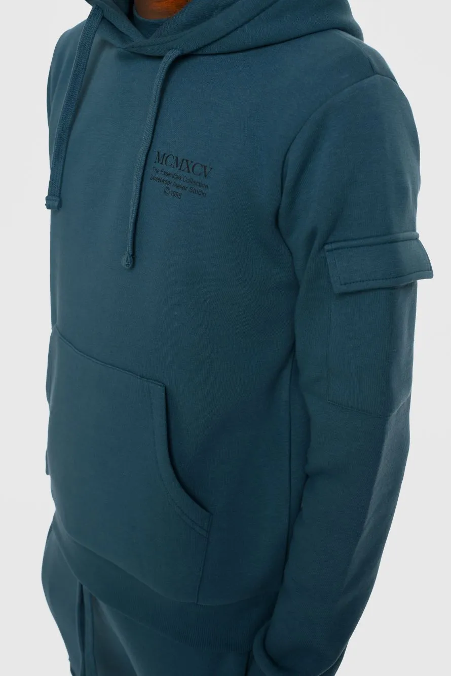 INTEGER BOYS HOODIE - TEAL