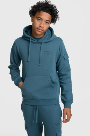 INTEGER BOYS HOODIE - TEAL