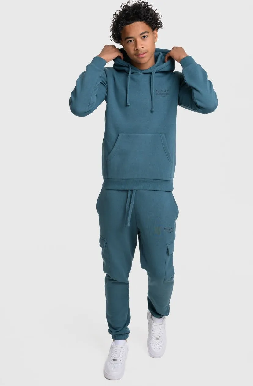 INTEGER BOYS HOODIE - TEAL