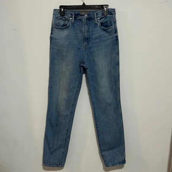 J Crew Point Sur Denim Shoreditch Straight Jeans Size 30