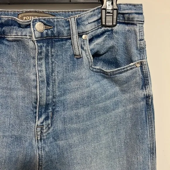 J Crew Point Sur Denim Shoreditch Straight Jeans Size 30