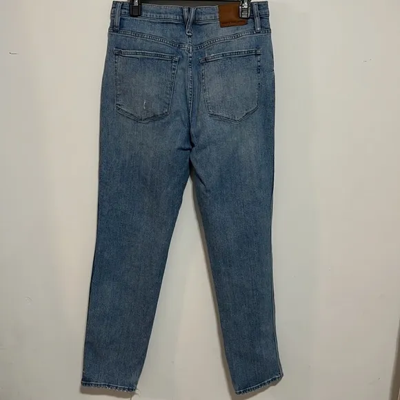 J Crew Point Sur Denim Shoreditch Straight Jeans Size 30