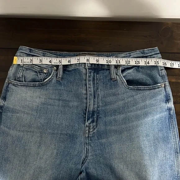 J Crew Point Sur Denim Shoreditch Straight Jeans Size 30