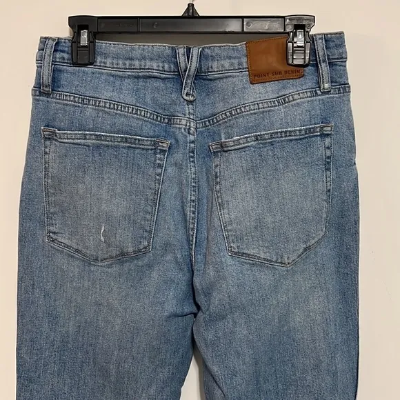 J Crew Point Sur Denim Shoreditch Straight Jeans Size 30