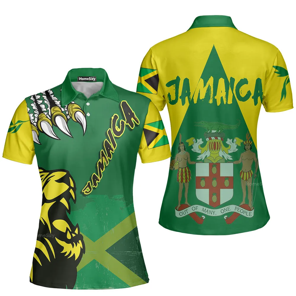 Jamaica Lion Polo Shirts T-shirt HD03602 QT306087La