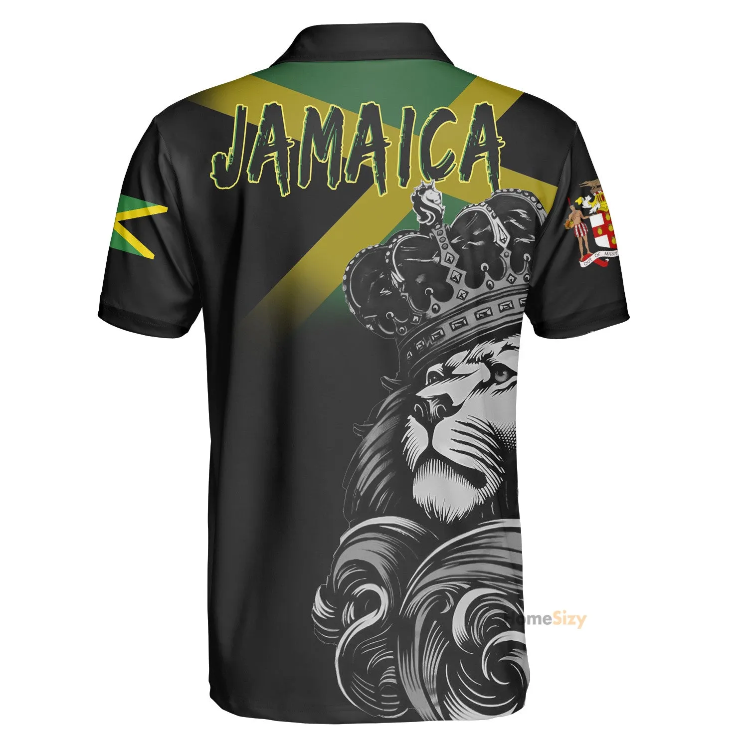 Jamaica Lion Polo Shirts T-shirt HD03604