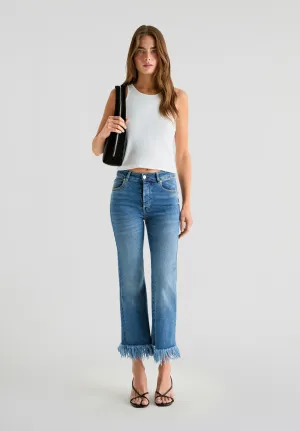 JEANS BAINHA DESFIADA