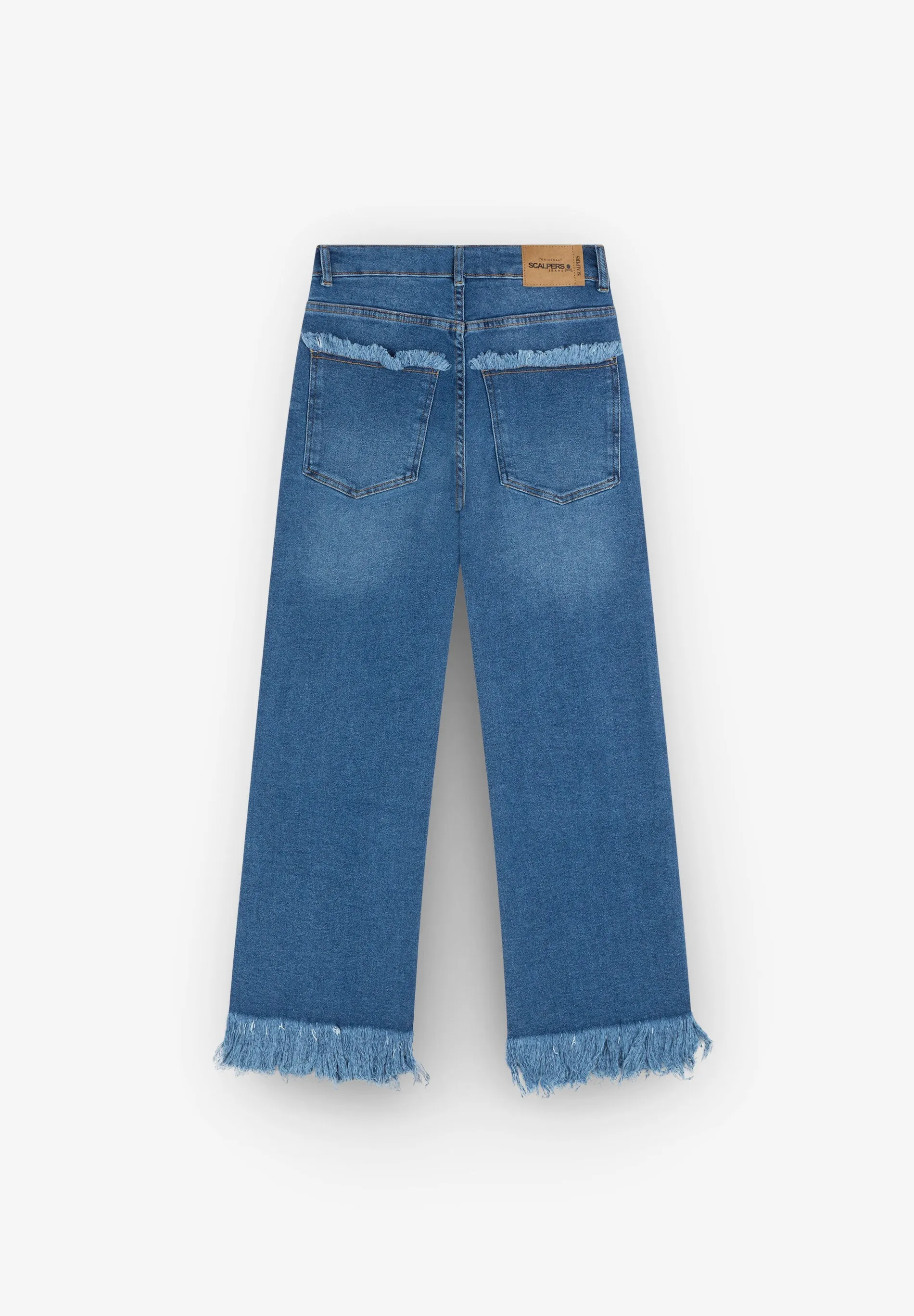 JEANS BAINHA DESFIADA