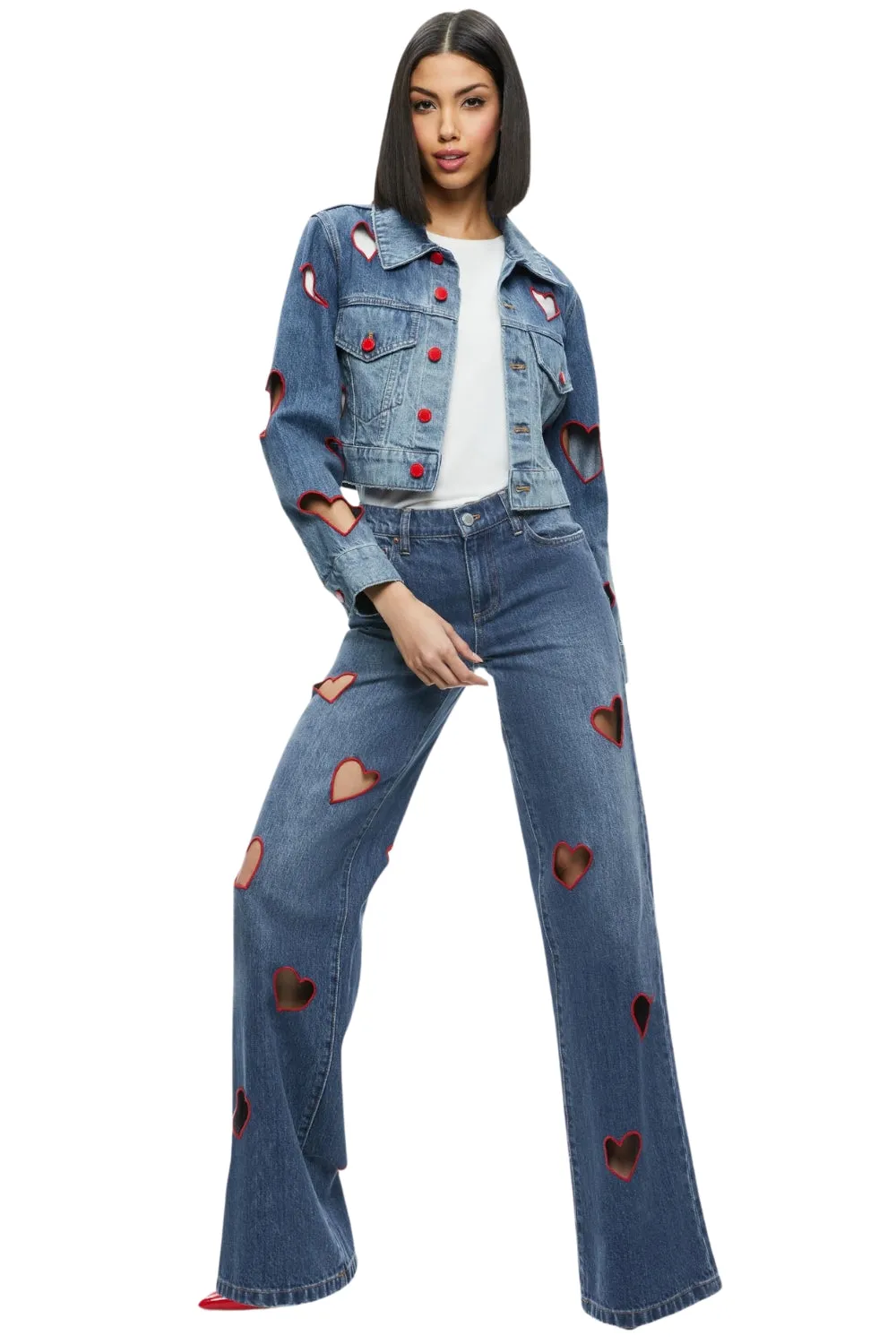 JEANS JEFF EMBR OVSZD CRP DEN JA