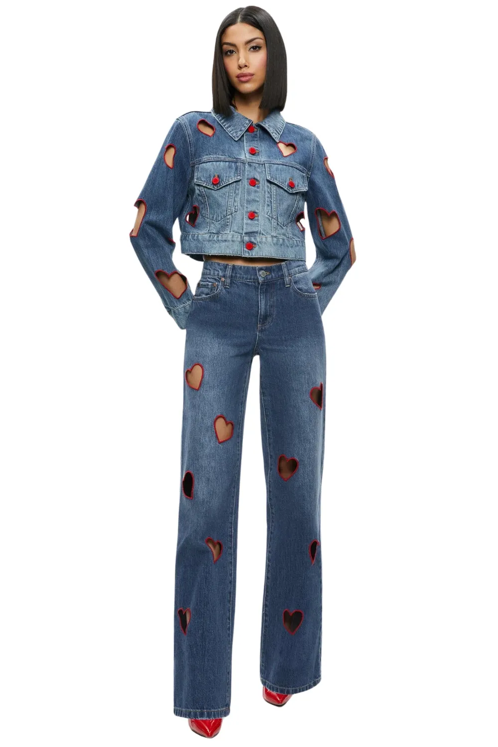 JEANS JEFF EMBR OVSZD CRP DEN JA