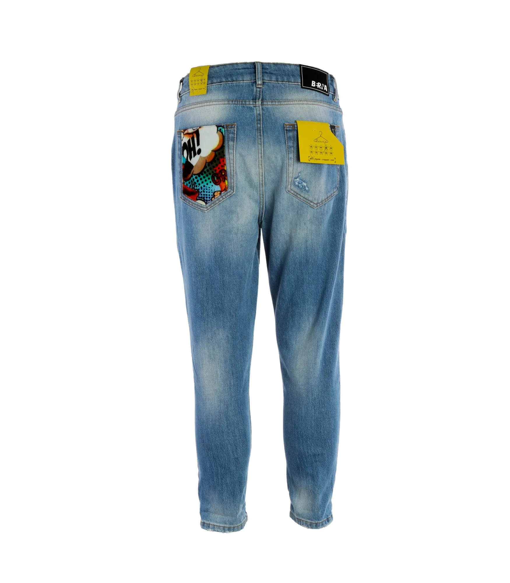 Jeans Patch - Colore Unico