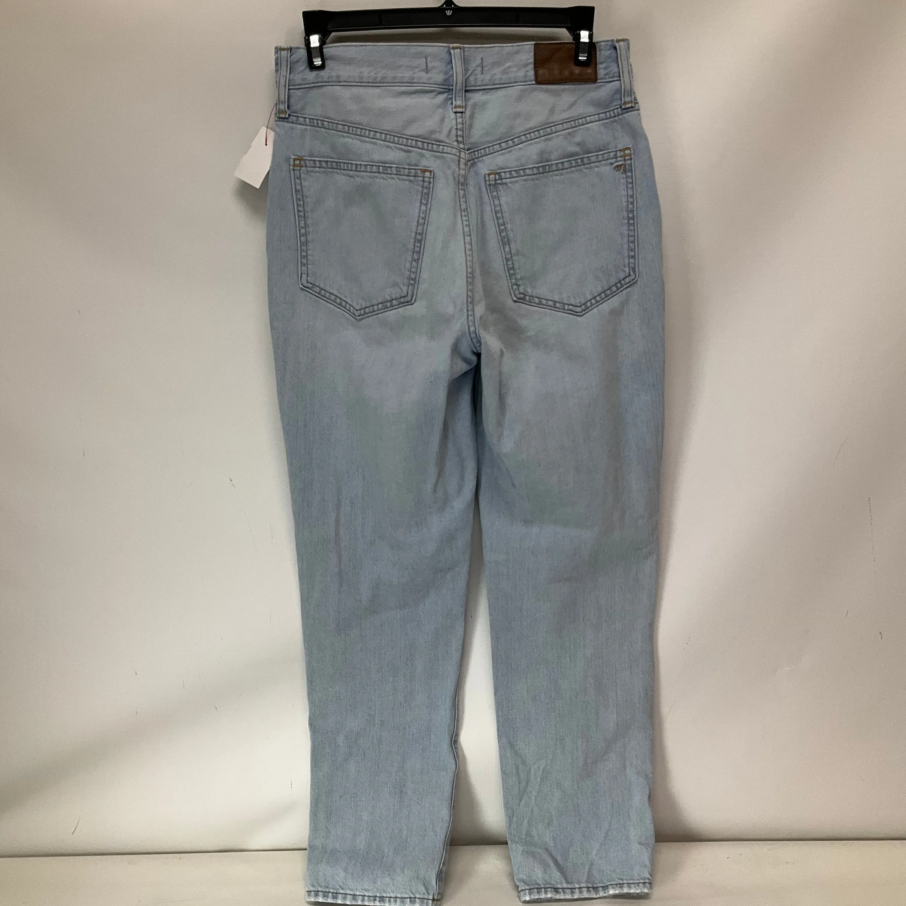 Jeans Straight By Madewell In Blue Denim, Size: 2