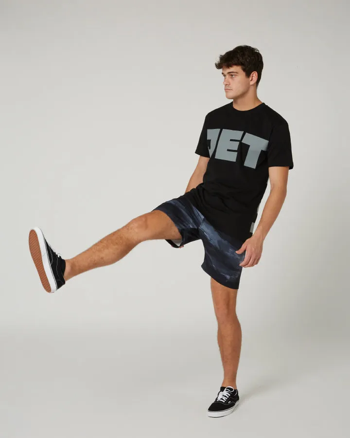 Jetpilot Divided Mens Tee - Black
