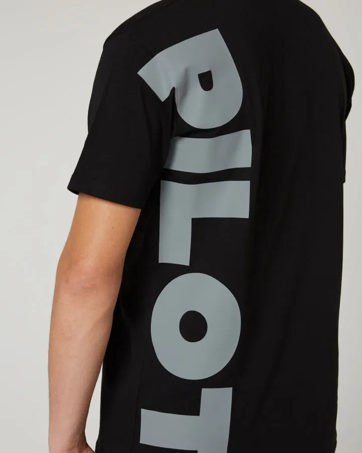 Jetpilot Divided Mens Tee - Black