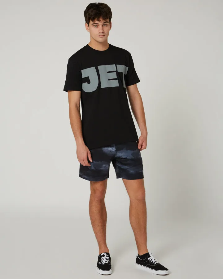 Jetpilot Divided Mens Tee - Black