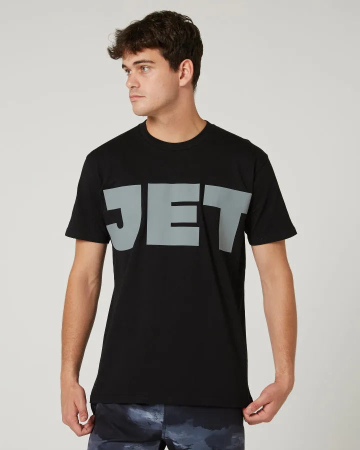 Jetpilot Divided Mens Tee - Black
