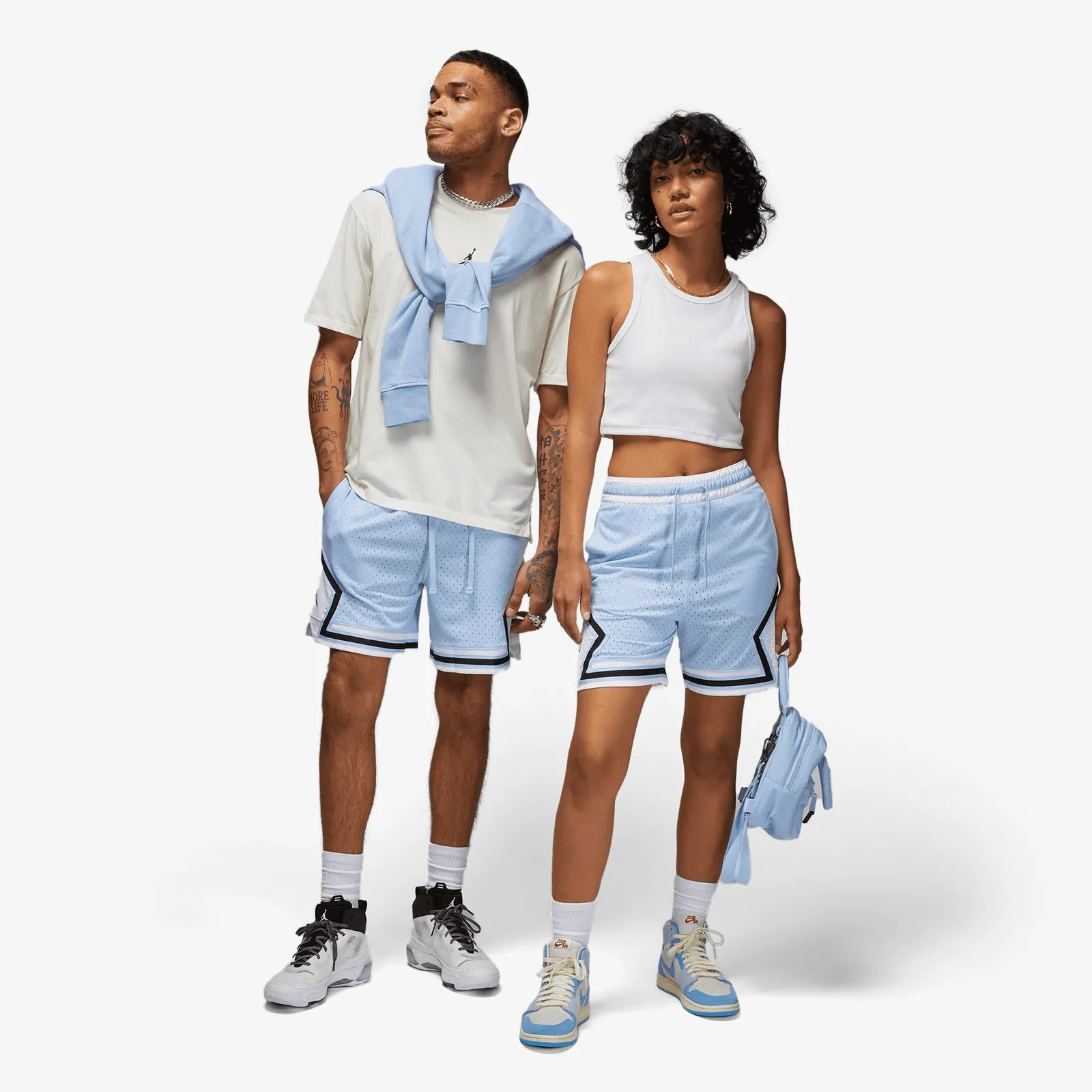 Jordan Sport Dri-FIT Diamond Shorts - Royal Tint