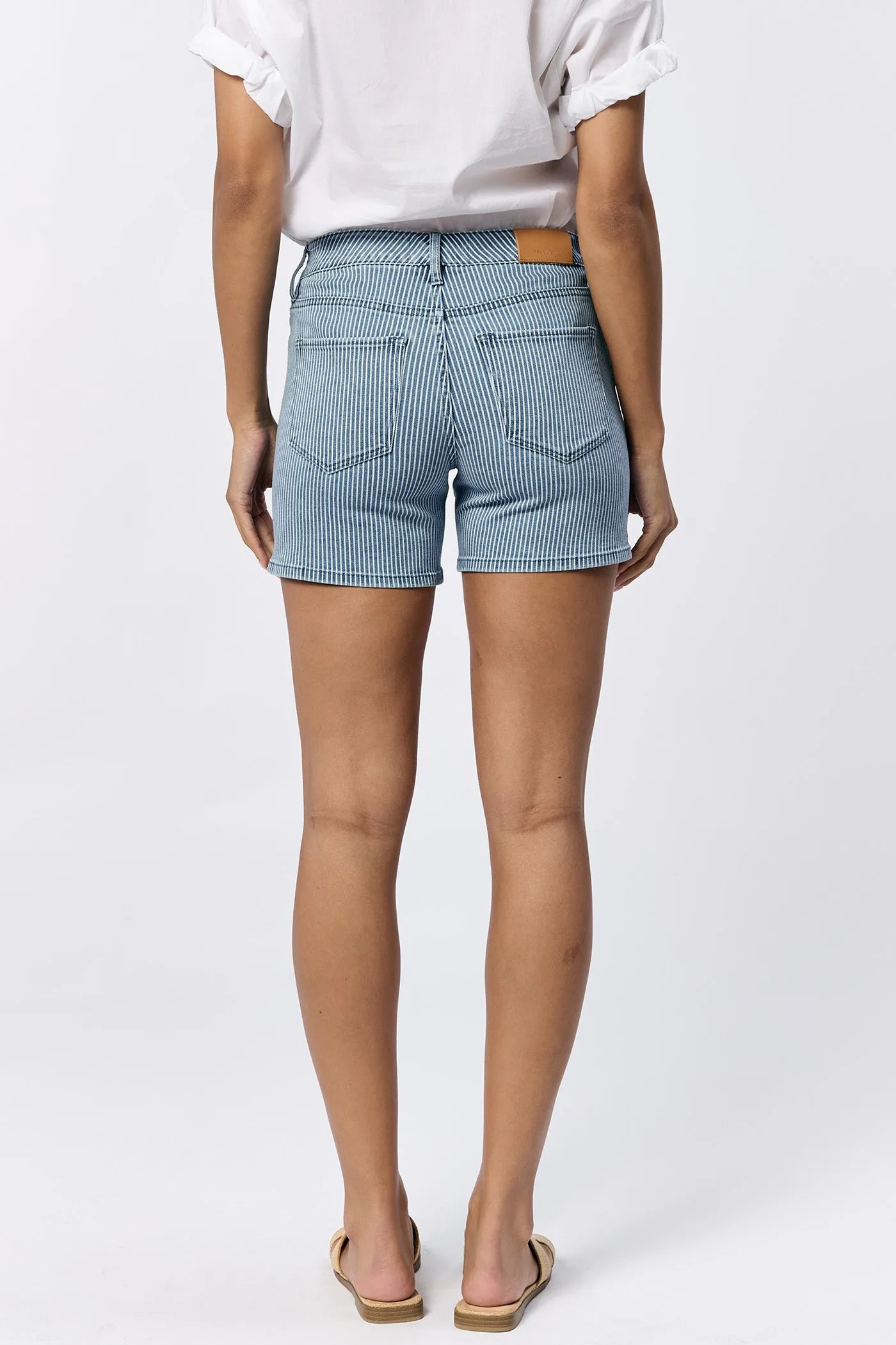 Julian Short Indigo Stripe