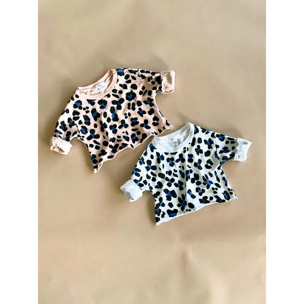 Kennedy-Cheetah Sweatshirt | Pink