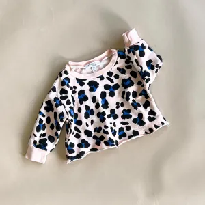 Kennedy-Cheetah Sweatshirt | Pink