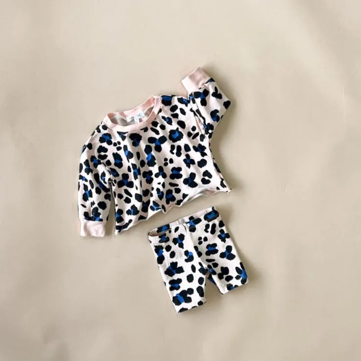 Kennedy-Cheetah Sweatshirt | Pink