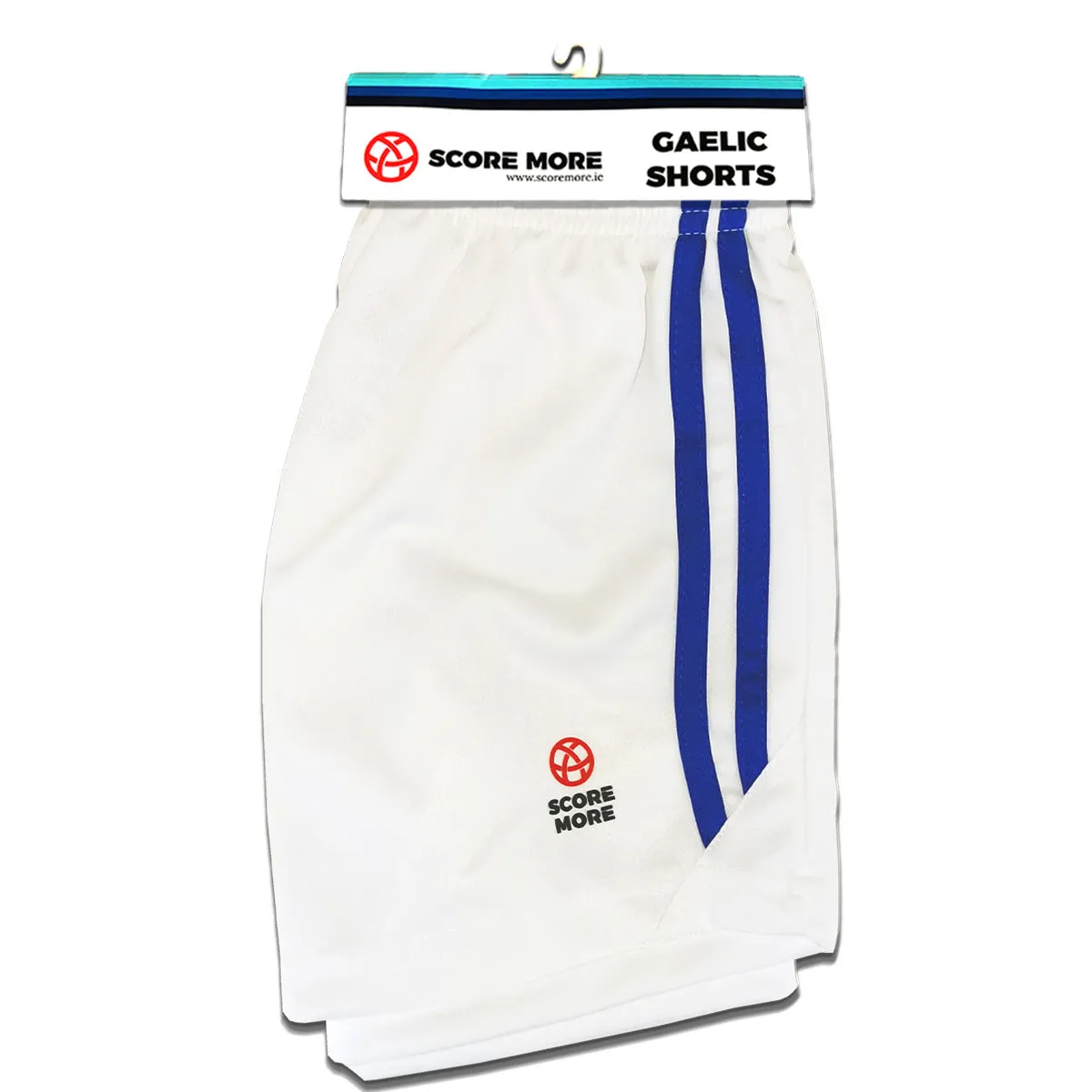 Kids Sport Shorts Blue & White 4 sizes