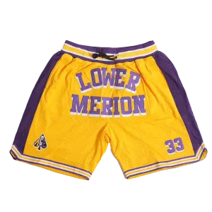 KOBE YELLOW/PURPLE SHORTS