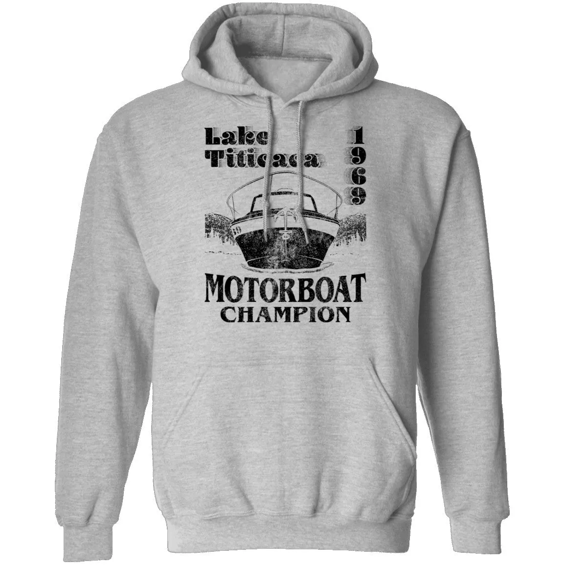 Lake Titicaca Motorboat Champion T-Shirt